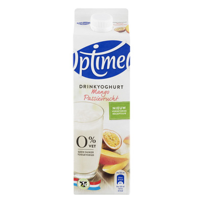 Optimel Drinkyoghurt mango passievrucht 0% vet