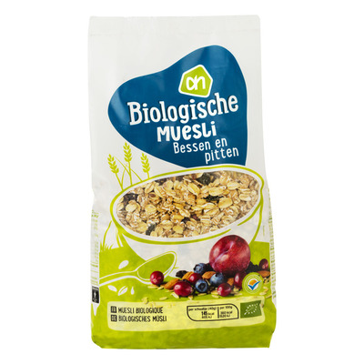 Huismerk Biologisch Muesli bessen-pitten