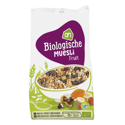 Huismerk Biologisch Muesli fruit