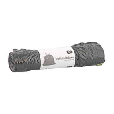 Budget Huismerk Vuilniszak trekband 35 liter