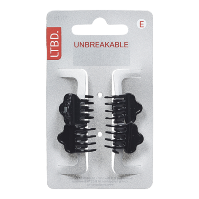 LTBD Haarklem Nylon Zwart