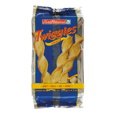 Euro Patisserie Twiggles snack zout
