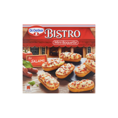 Dr. Oetker Bistro Mini Baguette Salami 8 Stuks