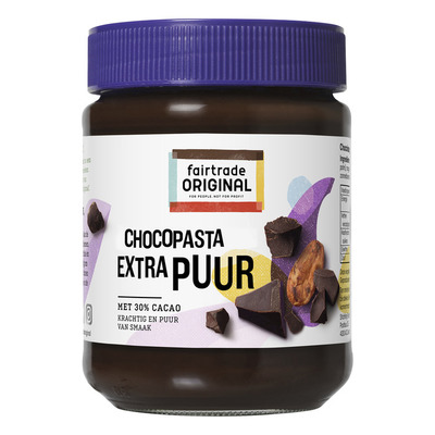 Fairtrade Original Chocoladepasta extra puur