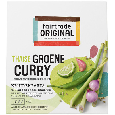 Fairtrade Original Groene curry kruidenpasta