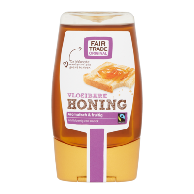 Fairtrade Original Vloeibare Honing in Knijpfles
