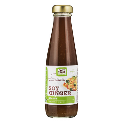 Fairtrade Original Woksaus soy ginger