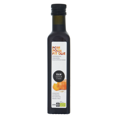Raw Organic Food Pompoenpit Olie