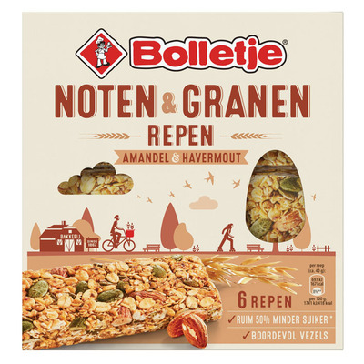 Bolletje Noten & granen amandel havermout