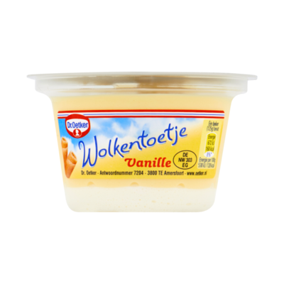 Dr. Oetker Wolkentoetje Vanille
