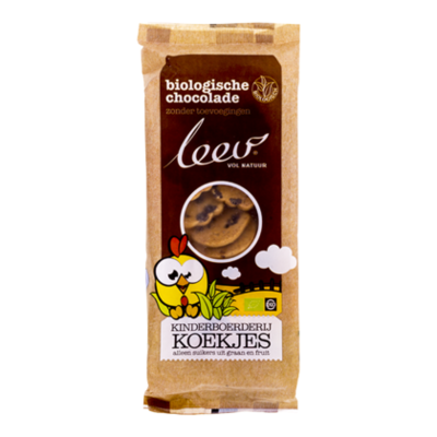 Leev Kinderboerderij koekjes choco