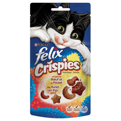 Felix Crispies snacks rund & kipsmaak