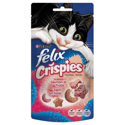 Felix Crispies snacks zalm & forelsmaak