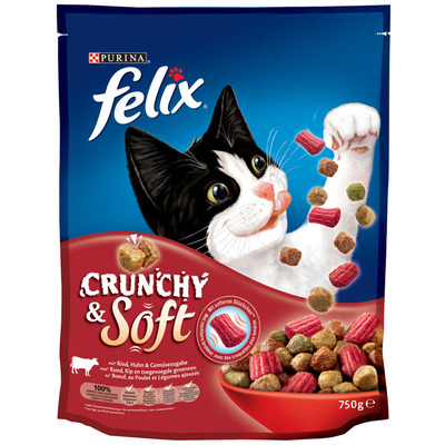 Felix Crunchy & soft met rund & kip