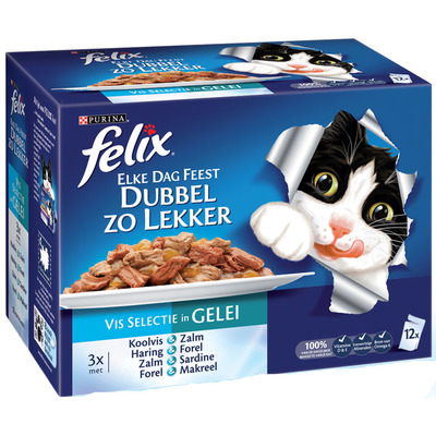 Felix Dubbel zo lekker vis in gelei