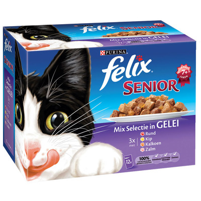 Felix Senior mix selectie in gelei