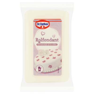 Dr. Oetker cupcake rolfondant wit