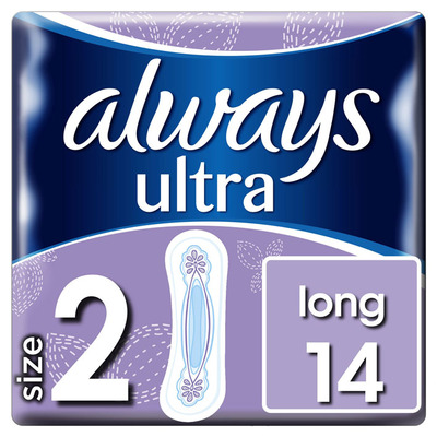 Always Ultra long (maat 2) maandverbanden