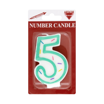 Articor Number Candle