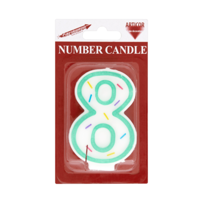 Articor Number Candle