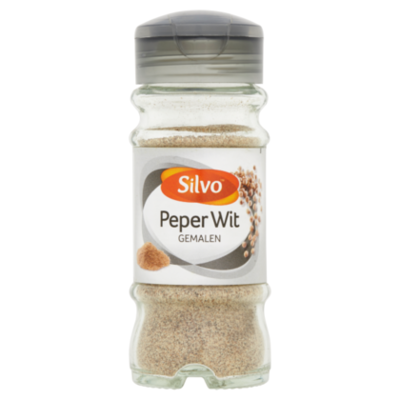 Silvo Peper wit gemalen