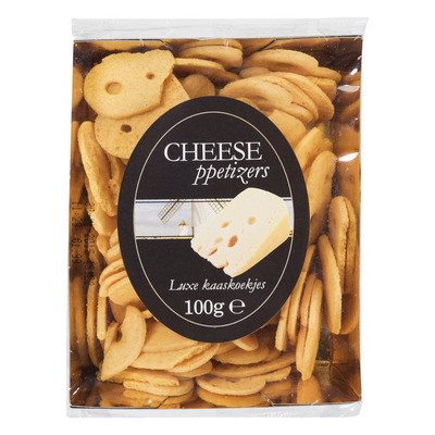 Cheeseppetizers Goudse kaaskoekjes