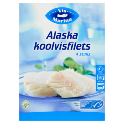 Vis Marine Koolvisfilets 4 stuks