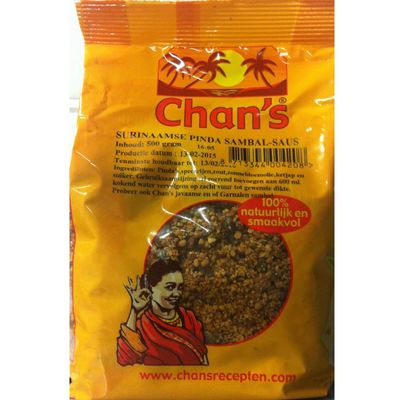 Chan's Surinaamse Pindasaus Sambal