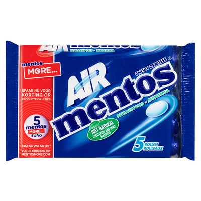 Mentos Air 5-pack