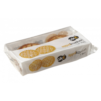 Ok€ Appelkoeken 6 stuks