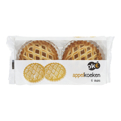 OKE Appelkoeken 6 stuks