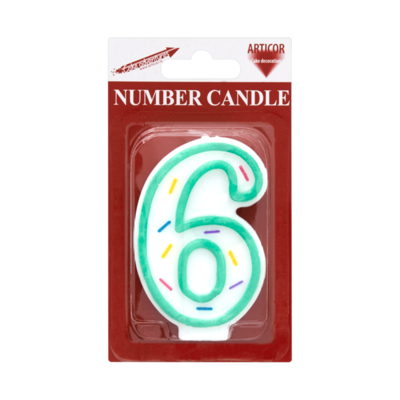 Articor Number Candle