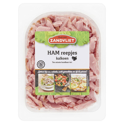 Zandvliet Ham reepjes van kalkoen