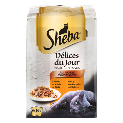 Sheba Délices du jour gevogelte