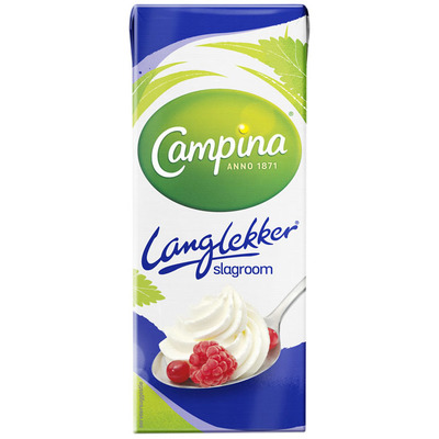 Campina Langlekker slagroom