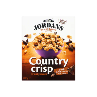 Jordans Country Crisp Crunchy Muesli Dark Chocolate 70% Cocoa