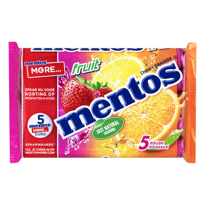 Mentos Fruit 5-pack