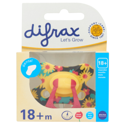 Difrax Fopspeen ring 18mnd+ extra sterk dent