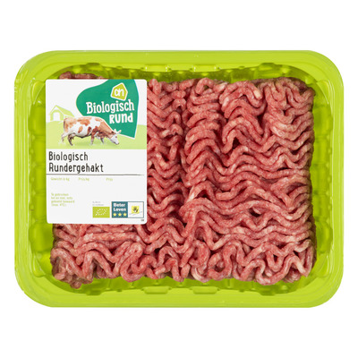 AH Biologisch Rundergehakt