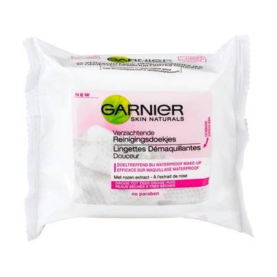 Garnier Skin Naturals Essentials Verzachtende Reinigingsdoekjes