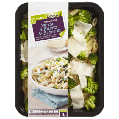 PLUS Moment Penne quattro formaggi