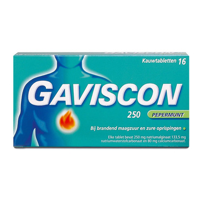 Gaviscon Kauwtabletten pepermunt
