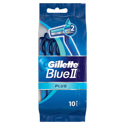 Gillette Wegwerpscheermesjes blue II plus