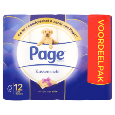 Page Toiletpapier kussenzacht