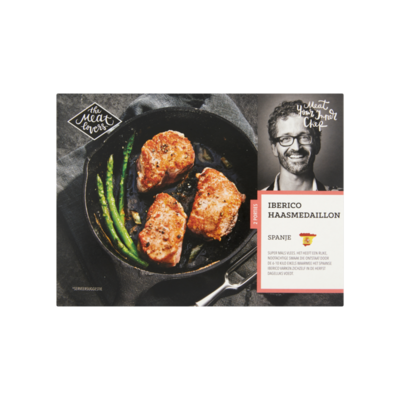 The Meat Lovers Iberico Haasmedaillon Spanje (Diepvries)