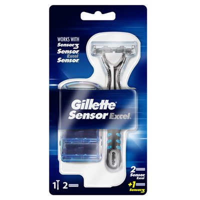 Gillette Sensor excel scheersysteem mesjes