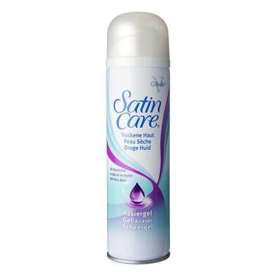 Gillette Satin care scheergel droge huid