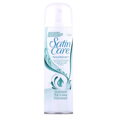 Gillette Satin care scheergel pure&delicate