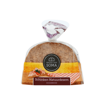 Soma Schinken Natuurdesem Roggebrood