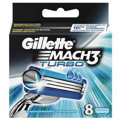 Gillette Mach3 scheermesjes turbo